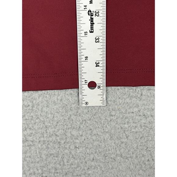 Any Age Activewear Long Sedona Jacket Women’s 4XL Maroon Travel Performance - Picture 7 of 7